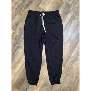 Vuori Performance Joggers Medium Black Inseam 29"